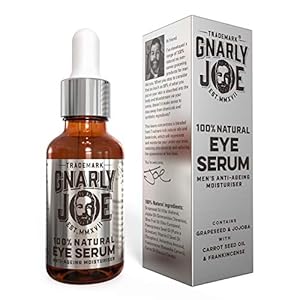 Gnarly-Joe-Concentrated-Eye-Serum-for-Men-100-Natural-Anti-Ageing-and-Anti-Wrinkle-with-Grapeseed-Jojoba-Carrot-Seed-and-Frankincense-30-ml Gnarly Joe Eye Serum for Men. 100% Natural. Anti-Aging, Anti-Wrinkle. Jojoba, Carrot Seed and Frankincense. Concentrated…