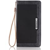 iPhone 6 Case,iPhone 6s Case,MALLZUM&reg;[Top-Notch Series] Premium PU Leather Wallet Case Protective Cover for Apple iPhone 6 6S 4.7 inch Black