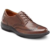 Dr. Comfort Wing Men's Therapeutic Diabetic Extra Depth Dress Shoe Leather Lace