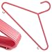 HANGERWORLD 18 Pink 11.4inch Kids Baby Infant Toddler Plastic Pant Bar Garment Clothes Coat Hangers