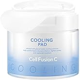 Cell Fusion C Post Alpha Cooling Pad – Hydrating & Cooling Korean Toner Pads | Panthenol & Glacier Water | Hydrating, Depuffing, Pore-Minimizing | 70 Pads / 6.08 fl.oz.