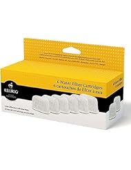 Keurig Water Filter Refill Cartridges, Replacement Water Filter Cartridges, Compatible with 2.0 K-Cup Pod Coffee Makers, 6 Count