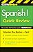 CliffsNotes Spanish I Quick Review (English and Spanish Edition)