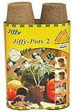 Jiffy 100055665 033349412142 Ferry Morse 5214 26-Count 2-1/4-Inch Pots, Brown