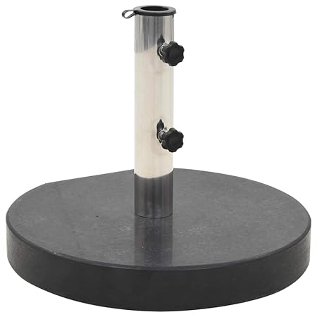 Festnight Sonnenschirmständer | Rund Schirmständer | Mit 2 Rollen und 2 Rutschfesten Pads | Durchmesser von 38 mm geeignet | 