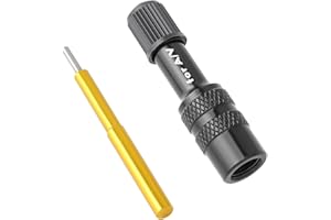 Yundxi Bike Front Fork Valve Adapter Aluminum Alloy Extension Converter Nozzle Road Bicycle Fork Inflatable Valve Adaptor Accessory