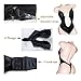 LAZAWG Women's Full Body Shaper Thong Convertible Seamless U Plunge Body Suit.,Black,Size Large / 36