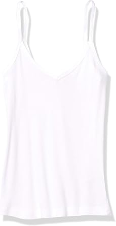 white v neck tank top