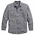 Harley-Davidson Men's Skull & Dagger Striped Long Sleeve Woven Shirt 96082-16VM