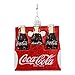 Kurt Adler 3-1/2-Inch Glass Coca-Cola Six Pack Ornament