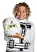 Disguise Zane Lego Ninjago Movie Classic Costume, White, Medium (7-8)
