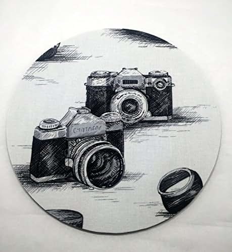 Amazon.com: Vintage Cameras Mouse Pad / Fabric Covered