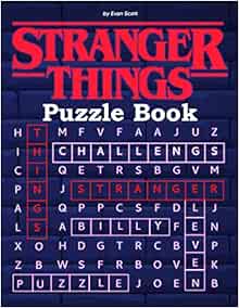 Stranger Things Puzzle Book: An Awesome Puzzle Book For All Fans Of