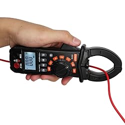 Digital Clamp Meter, 600A True RMS 1999 Counts