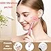 2-IN-1 Jade Roller Face Massager, Electric Nature Rose Quartz Beauty Bar Facial Roller Kit, Arm Eye Nose Massage Stone for Face Lift,Anti-Aging,Anti-Wrinkles,Skin Tightening,Face Firming