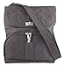 Travelon Anti-Theft Flap-Front Cross-body Bag (One Size, Pewter)