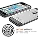 iPhone 6S Case, Trianium [Duranium Series] Protective Case with Built-in Screen Protector for Apple iPhone 6 / iPhone 6s [Silver] Shock-Absorbing Bumper Hard Cover(TMWS604)