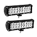 YITAMOTOR 2Pack 54W 9inch Led Light Spot Flood Combo Led Light Offroad Driving Fog Light Reverse Light Waterproof for Van ATV Jeep Motorcycle Truck Boat Golf Cart 12V,2 Years Warranty