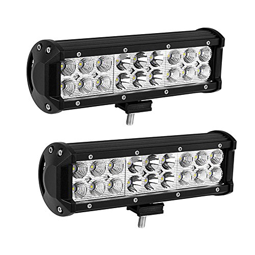 YITAMOTOR LED Light Bar 2Pack 54W 9inch Led Light Pod Spot Flood Combo Offroad Light Driving Fog Light Reverse Light Waterproof Van ATV Motorcycle Truck Boat Golf Cart 12V, 2 Years Warranty YITAMOTOR LED Light Bar 2Pack 54W 9inch Led Light Pod Spot Flood Combo Offroad Light Driving Fog Light Reverse Light Waterproof Van ATV Motorcycle Truck Boat Golf Cart 12V, 2 Years Warranty