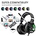 ONIKUMA K6 RGB LED Light Pro Over-Ear 7.1 Surround Sound Noise Cancelling Gaming Headset Headphones Microphone Bundle with 8000 DPI RGB Wired Mouse for PC, MAC, Desktop, Laptop Computerthumb 2