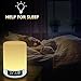 ACRATO LED Bedside Lamp Smart Touch Wireless Bluetooth Speaker Dimmable Color Night Light 4 Level Brightness 6 Colors Changing Mood Music Player TF Card AUX Supported Hands-free Calls Alarm Clock