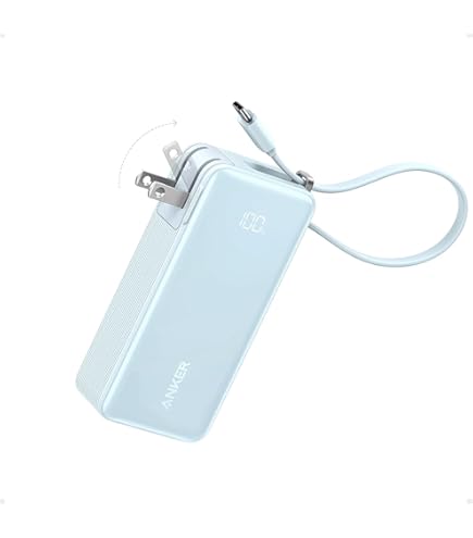 Amazon.com: Anker 3-in-1 Power Bank USB C Charger Block, 10,000mAh