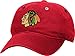 NHL Chicago Blackhawks Women's Face-Off Adjustable Slouch Cap, One Size, Red
