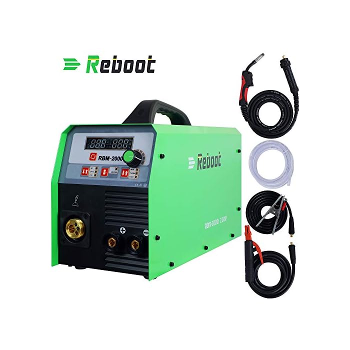 Buy MIG Welder 200A Gas and Gasless MIG/Stick/Lift TIG Welder 4 in 1