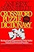 Crossword Puzzle Dictionary: Sixth Edition