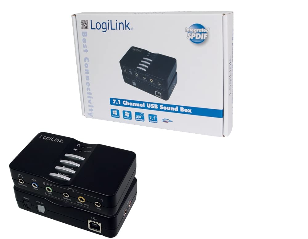 LogiLink USB 2.0 7.1 Channel Sound Box