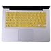HDE Ultra Thin Silicone Rubber Keyboard Skin Cover for MacBook Pro Non Retina 13/15/17 (Yellow)
