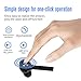 LIUHE Wireless Sports Earbuds Bluetooth 5.0 True Stereo Earbuds,Mini Sweatproof Earphones Bluetooth Headphones with 1000mAh Charging Case for 40 Hours Extended Playtime (Black)