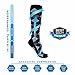 NEWZILL Medical Compression Socks for Women & Men Circulation 20-30 mmHg, Best for Running Athletic Hiking Travel Flight Nurses (Black Gray Argyle,XXL)