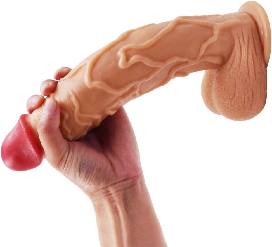 Jaxty Bǐg Dǐck 11.6 Inch Sǒft Pērsǒnàl Tǒùch Màssàgē Tǒy wíth Wàtērprǒǒf Màtēríàl Bēst Gíft fǒr Fríēnds