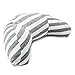 Travel Pillow for Kids, Wo Baby Car Seatbelt Cushion Pillow Strap Covers, Children Head&Neck Support, Snooze Comfort in Car (Gray Stripes)