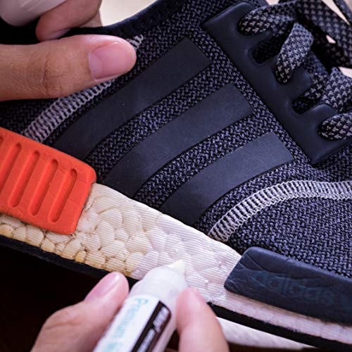 Wilkins Premium Midsole Marker for Customization Paint on Leather, Suede, Fabric and Soft Foam for 2-4 Pair of Shoes (White)