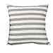 Highpot Simple Striped Home Body Pillowcases Square Plush Cover Cushion