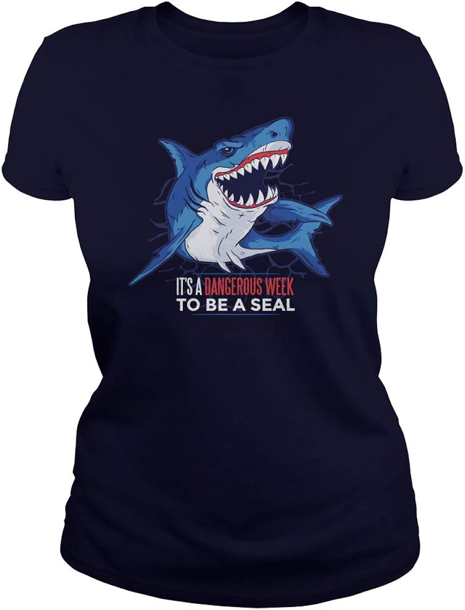 Shark It's A Dangerous Week to Be A Seal T-Shirt