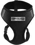 OxGord Pet Control Harness for 16-19 Inch Chest, Medium, Black