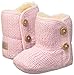 UGG Girls' I Purl Boot, Baby Pink, 3 M US Infant