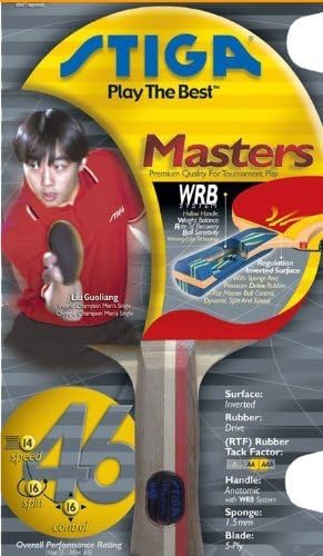 Stiga Masters Two Star Table Tennis Bat
