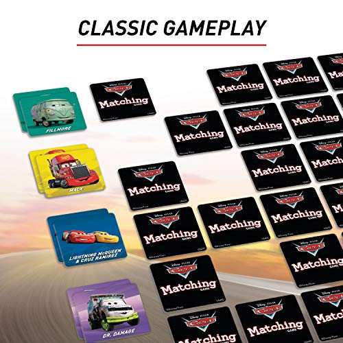 Wonder Disney Pixar Cars Matching Game For Boys & Girls Age 3 To 5 A Fun & Fast Racecar