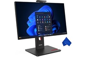 Lenovo ThinkCentre M70a Gen6 23.8" FHD All-in-one - Intel Core Ultra 5 225T, 16GB RAM, 512GB SSD, Windows 11 Pro, Newest Mode