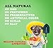 Hemp Oil Dog Treats - All Natural Calming Pet Superfood & Health Supplement - Rich in Omega-3,6,9 & Vitamins A,B,C, & E - NON GMO - Health Canada Approved - Aids with Dogs Separation Anxiety & Stress