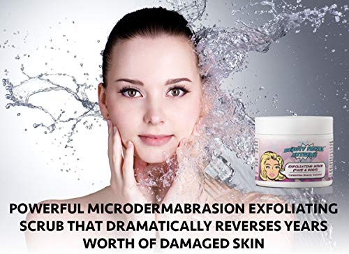 Exfoliating Cleanser Scrub for Face & Body–Exfoliates Dry, Rough Skin. Dark Spot Corrector for Sun Spots & Age Spots. Reduces Wrinkles & Acne Scars. Pore Minimizer & Blackhead Remover for Men & Women. - Thumbnail 5