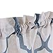 Moroccan Print Tier Curtains Kitchen Cafe Half Window Panels 1 Pair 26