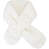 YATANAM Girls Scarf Fuzzy Fleece Kids Scarves Winter Warm Scarf Toddler Adjustable Soft Neck Warmer