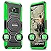 Galaxy S8 Active Case, Evocel [New Generation] Rugged Holster Dual Layer Case [Kickstand][Belt Swivel Clip] for Samsung Galaxy S8 Active SM-G892 (Does NOT fit Regular S8 - only S8 Active), Green