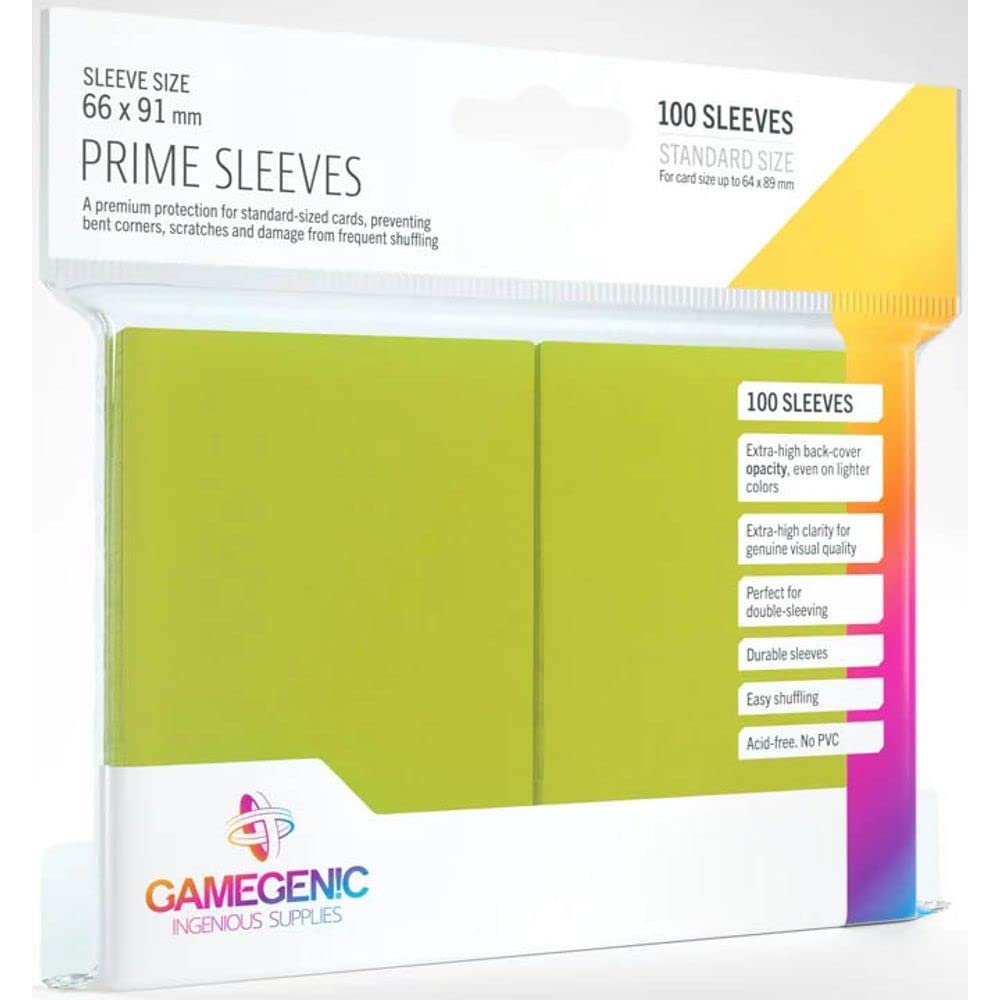 Gamegenic Prime Sleeves (100-Pack)