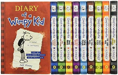Diary of a Wimpy Kid Box of Books 1-4 Hardcover Gift Set: Diary of